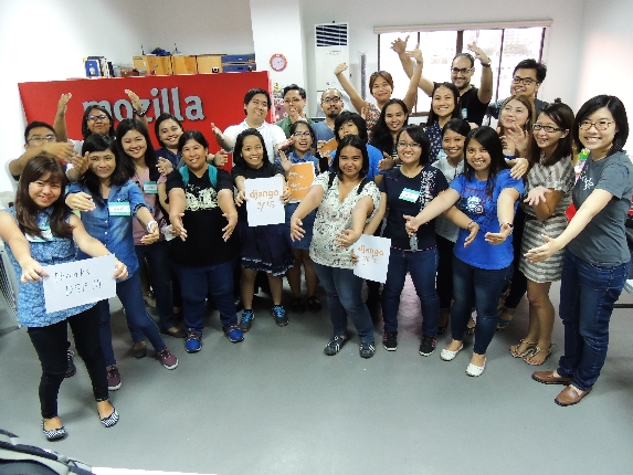 Django Girls Manila workshop participants